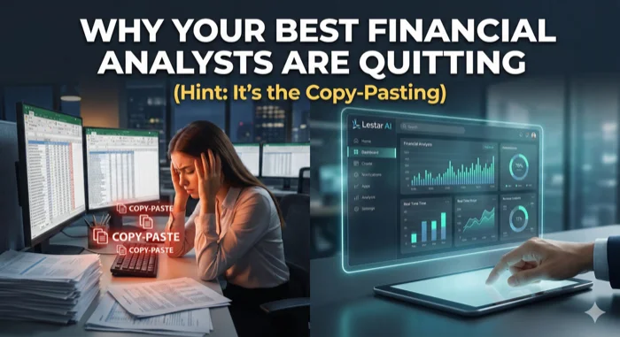 Why Your Best Financial Analysts Are Quitting (Hint: It’s the Copy-Pasting)