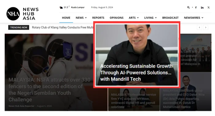Mandrill Tech: A Malaysian Growth Catalyst
